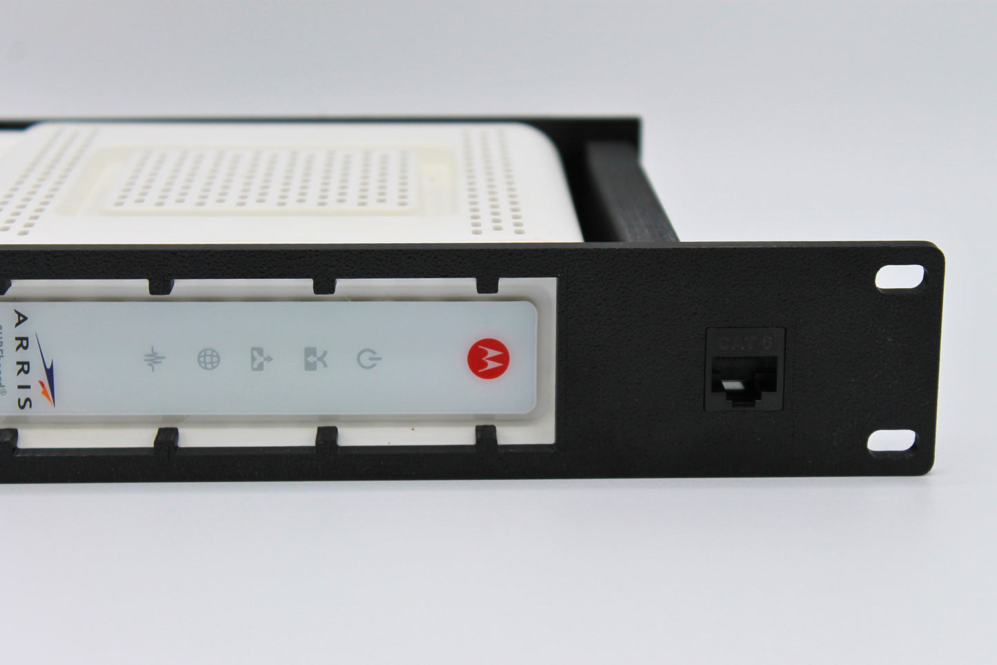 10" Arris Surfboard Modem Mini Rack Mount - SB8200 / SB6141 /SB6190 Models