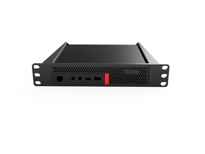 A Three-Node Proxmox HA Cluster on ThinkCentre Tiny: Layout, Power, and Racking