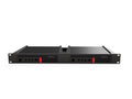 3D-printed 19" Lenovo ThinkCentre M720q, M920q, M710 & M10q Tiny PC Rack Mount – keystone detail