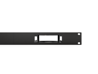 3D-printed TP-Link TL-SG105P Switch 19" Rack Mount - 1U (Modular) – installed view