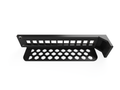 3D-printed 19" Rack Mount Half Width Patch Panel - 11 Keystone, 1U – side view