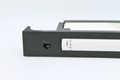3D-printed Arris Surfboard S33 & S34 19" Rack Mount - With Keystone 1U (Modular) – side view