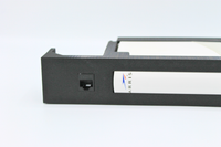 3D-printed Arris Surfboard S33 & S34 19" Rack Mount - With Keystone 1U (Modular) – side view
