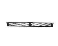 3D-printed Vented 1U Rack Blank for 19" Rack – side view