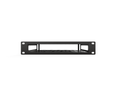 3D-printed TP-Link TL-SG2008 Switch 10" Mini Rack Mount 1U – installed view
