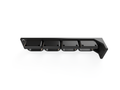 3D-printed JetKVM 19" Rack Mount 1/2/3/4 Configuration - 1U (Modular) – dimensions