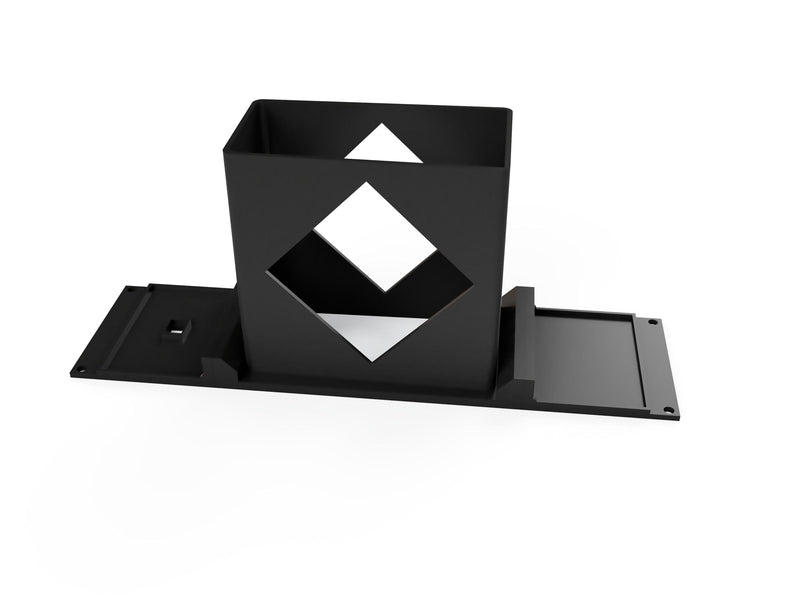 3D-printed AT&T/Arris BGW 320 ONT Router 19-inch Rack Mount 3U w/Keystone