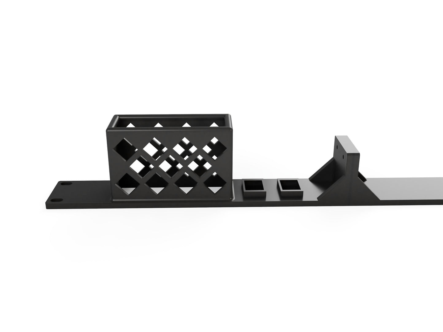19" Firewalla Purple Rack Mount - 1U w/2 Keystones (Modular)