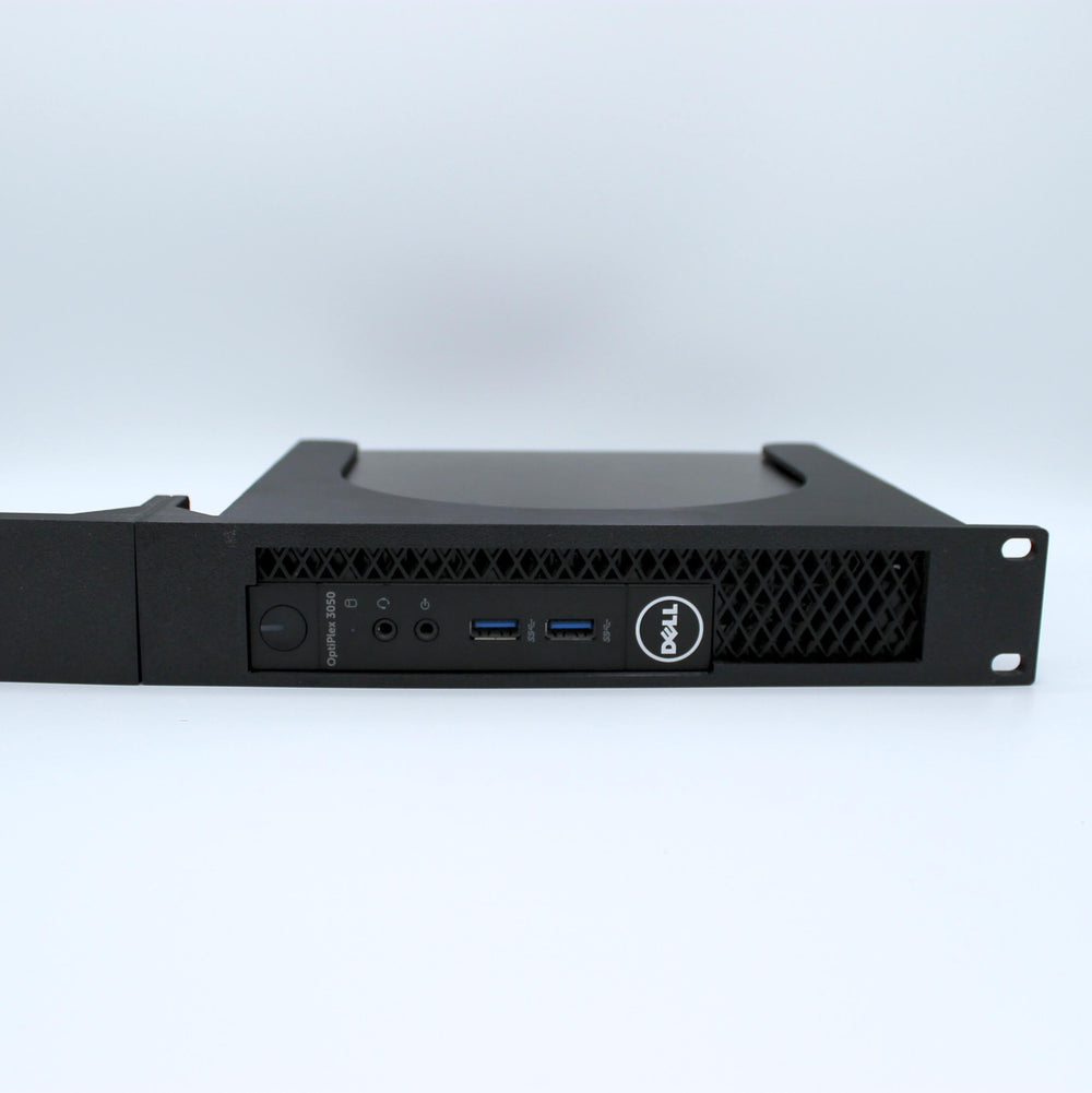 19-inch 3D-printed Dell Optiplex Micro Rack Mount - Fits 3000/5000/7000 Series 1U (Modular)