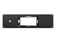 3D-printed AT&T/Arris BGW 320 ONT Router 19" Rack Mount 3U w/Keystone – keystone detail