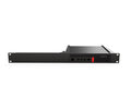 3D-printed 19" Lenovo ThinkCentre M720q, M920q, M710 & M10q Tiny PC Rack Mount – side view
