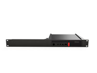 3D-printed 19" Lenovo ThinkCentre M720q, M920q, M710 & M10q Tiny PC Rack Mount – side view