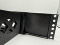 3D-printed Spectrum Modem 2U 19" Rack Mount w/ keystone jack – dimensions