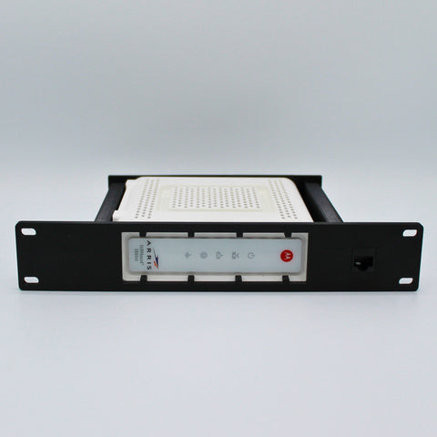 10" Arris Surfboard Modem Mini Rack Mount - SB8200 / SB6141 /SB6190 Models