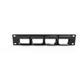 3D-printed JetKVM 10" Mini Rack Mount 1/2/3/4 Configuration - 1U – dimensions