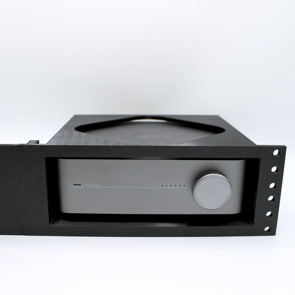 3D-printed Wiim Amp/Amp Pro Rack Mount - 2U (Modular)