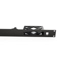 19-inch 3D-printed Unifi Switch Flex Mini 2.5G Rack Mount - w/1 Keystone Jack 1U (Modular)