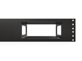 3D-printed Minisforum NAB6/NAB7/NAB9 2U Mini PC Rack Mount - 2U (Modular) – installed view