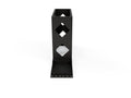 3D-printed Wiim Ultra 19" Rack Mount - 2U Height – keystone detail