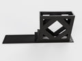 3D-printed 19" Minisforum MS-01, MS-A2 & MS-R1 Rack Mount - 2U – keystone detail