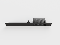 3D-printed 19" Arylic A30+ Rack Mount - 1U (Modular) – installed view
