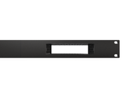 3D-printed 19" Arylic A50+ Rack Mount - 1U (Modular) – rear view