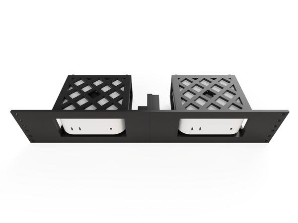Apple Mac Mini M4 / M4 Pro 19" Rack Mount - 2U (Modular)