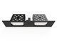 3D-printed Apple Mac Mini M4 / M4 Pro 19-inch Rack Mount - 2U (Modular)