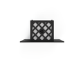 3D-printed Apple Mac Mini M4 / M4 Pro 10" Mini Rack Mount - 2U – installed view