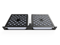 3D-printed Apple Mac Mini (2010 - 2023) 19" Rack Mount - 1U (Modular) – installed view