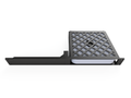 3D-printed Apple Mac Mini (2010 - 2023) 19" Rack Mount - 1U (Modular) – rear view