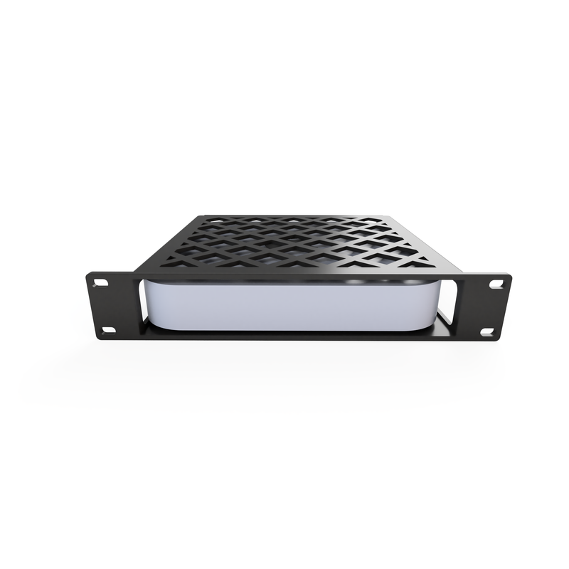3D-printed Apple Mac Mini (2010 - 2023) 10-inch Mini Rack Mount - 1U
