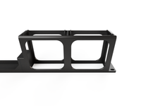 3D-printed Apple TV 4K 2nd Gen Rack Mount - 19" 1U (Modular) – installed view