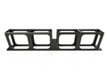 3D-printed Apple TV 4K 2nd Gen Rack Mount - 19" 1U (Modular) – keystone detail