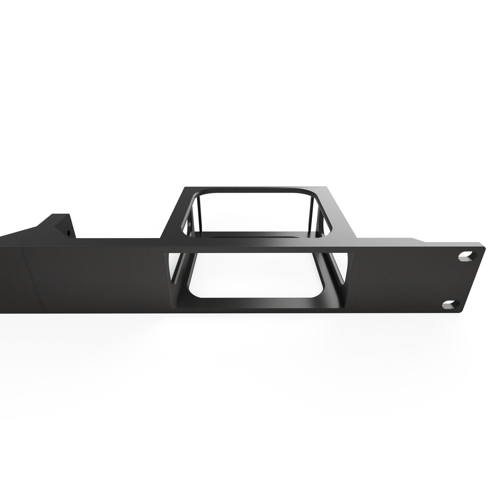 3D-printed Apple TV 4K 2nd Gen Rack Mount - 19-inch 1U (Modular)