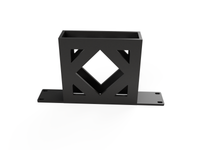 3D-printed 10" Calix GP1101X GigaPoint Modem Mini Rack Mount - 1U – rear view