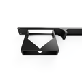 3D-printed Unifi CloudKey Gen2 Plus 19" Rack Mount - 1U (Modular) – rear view