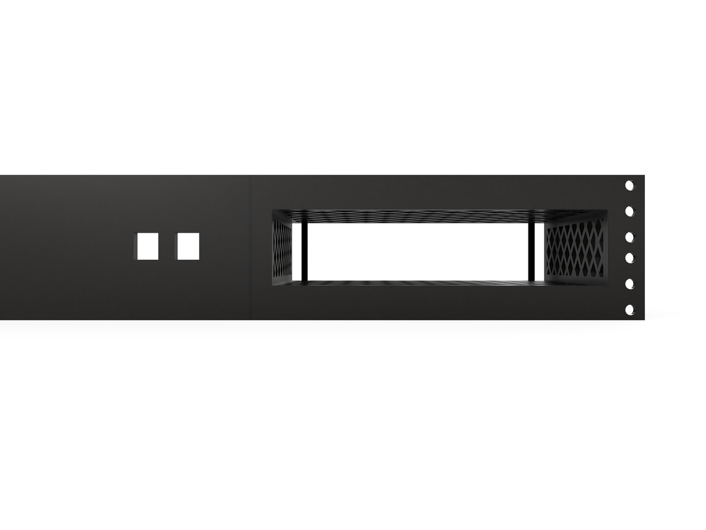 19" Hitron Coda-57 Modem Rack Mount- 2U w/2 Keystones