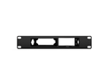 3D-printed Phillips Hue Hub & Lutron Smart Bridge 10" 1U Rack Mount – rear view