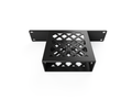 3D-printed Intel NUC Slim PC's 10" Mini Rack Mount - 1U – rear view