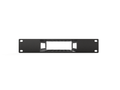 3D-printed Intel NUC Slim PC's 10" Mini Rack Mount - 1U – installed view