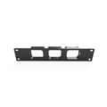 3D-printed JetKVM 10" Mini Rack Mount 1/2/3/4 Configuration - 1U – rear view