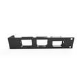 3D-printed JetKVM 19" Rack Mount 1/2/3/4 Configuration - 1U (Modular) – rear view