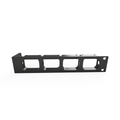 3D-printed JetKVM 19" Rack Mount 1/2/3/4 Configuration - 1U (Modular) – installed view