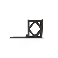 3D-printed Kaleidescape Strato V & C Movie Player 19" Rack Mount (Modular) – rear view