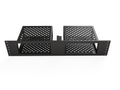 3D-printed Minisforum NAB6/NAB7/NAB9 2U Mini PC Rack Mount - 2U (Modular) – dimensions