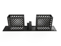 3D-printed Minisforum UM690S Mini PC Rack Mount 19" 2U (Modular) – installed view