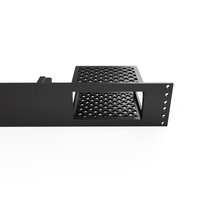 3D-printed Minisforum UM690S Mini PC Rack Mount 19-inch 2U (Modular)