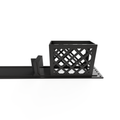 3D-printed Protectli Vault V1410 / V1210 19" Rack Mount - 2U (Modular) – side view