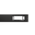 3D-printed Protectli Vault V1410 / V1210 19" Rack Mount - 2U (Modular) – installed view